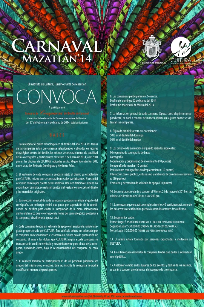 Comparsas - Convocatoria14