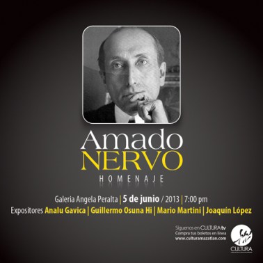 amado nervo homenaje BAJA