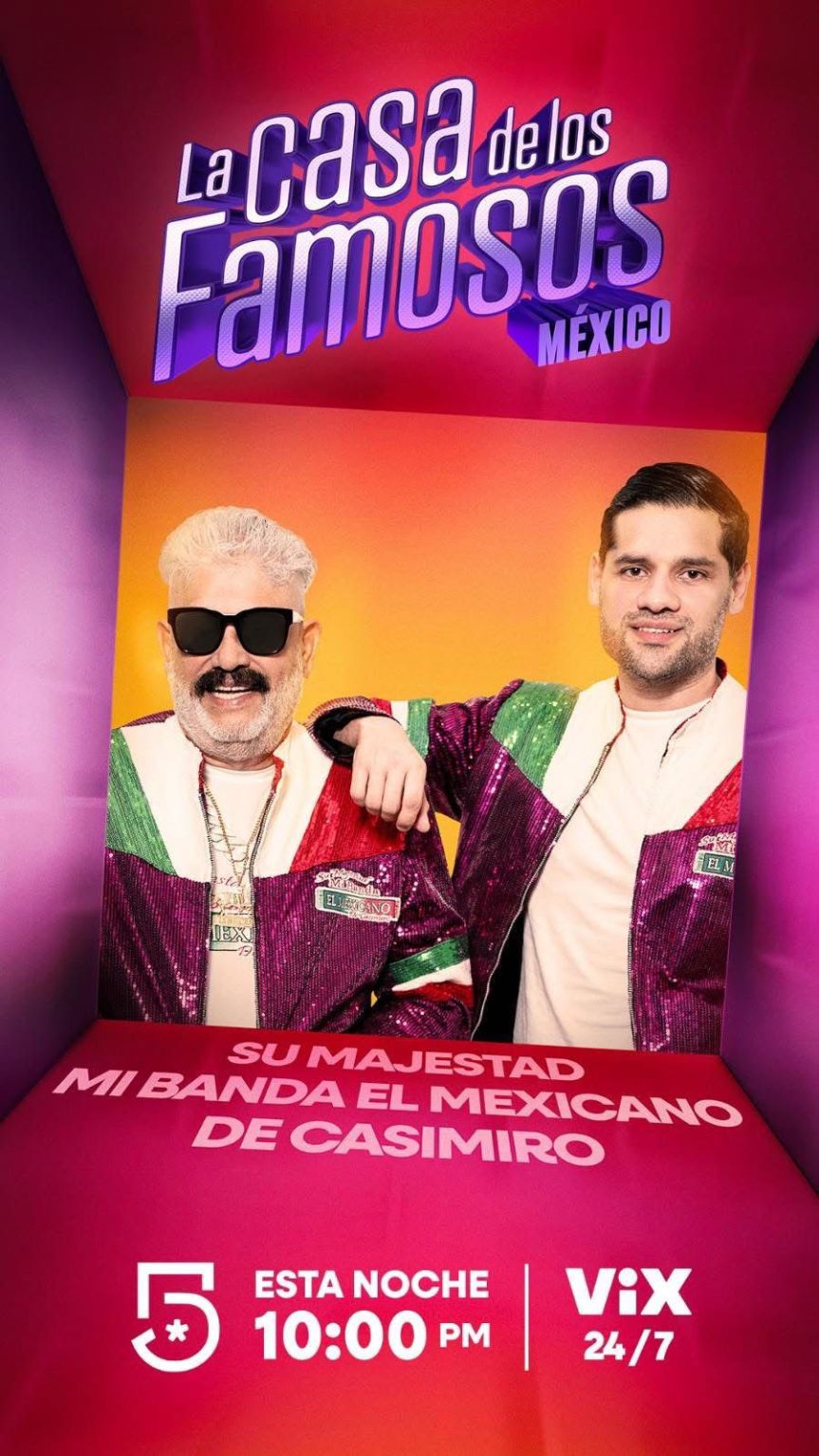 Su Majestad Mi Banda El Mexicano: orgullo de Mazatlán en La Casa de los Famosos&nbsp;México