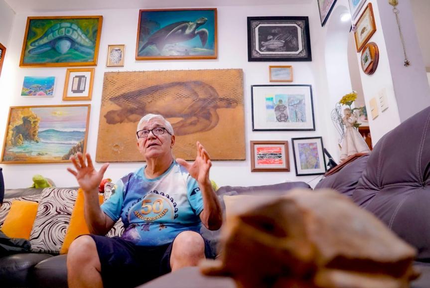 “Una Vida por las Tortugas”: el legado de Fernando Enciso Saracho llega a Casa del&nbsp;Marino